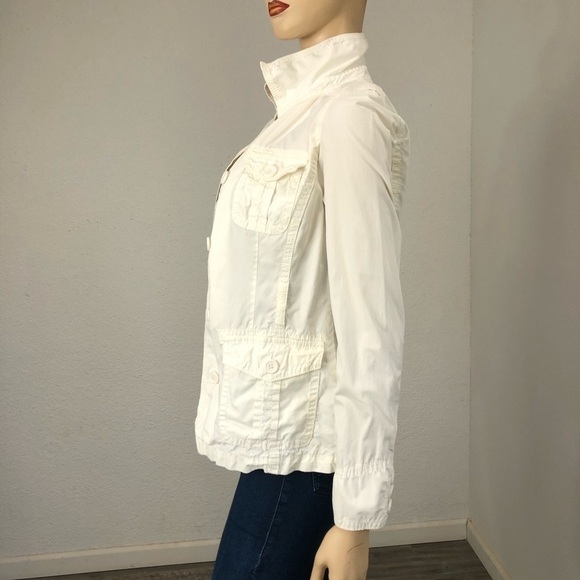J. CREW twill CHINO weathered &broken-in jacket - Picture 4 of 15